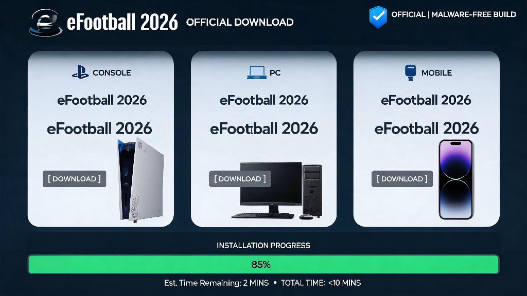 2026 Safe Guide: Where to Download eFootball for Every Major Platform