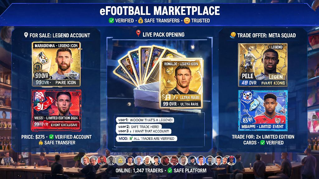 How to Sell Your eFootball Account Safely: A Simple Step-by-Step Guide
